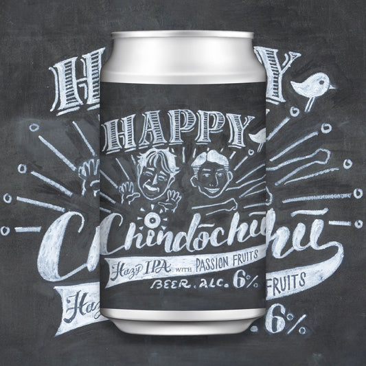 Happy Chindochu　－　Hazy IPA with Passion Fruit