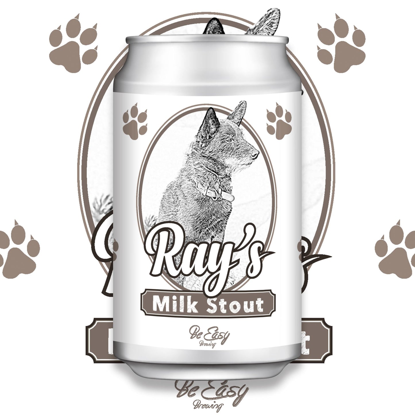 レイズ ミルクスタウト - Milk Stout - Be Easy Brewing