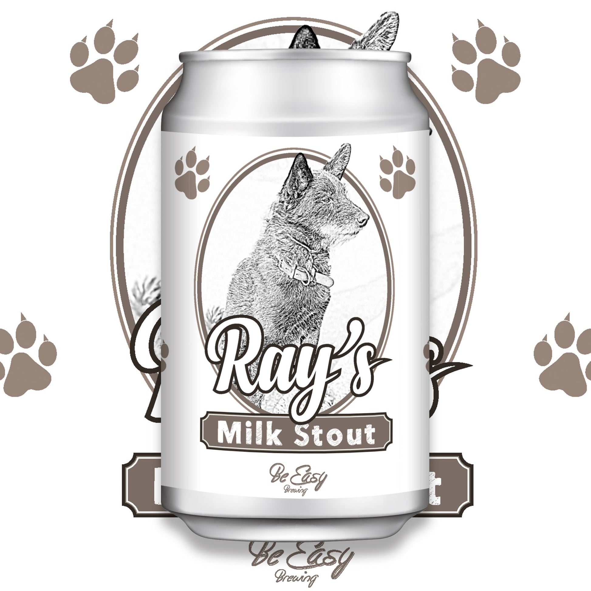 レイズ ミルクスタウト - Milk Stout - Be Easy Brewing